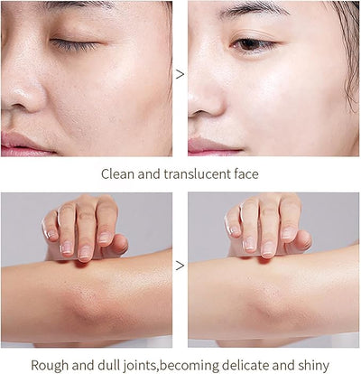 Orange Exfoliating Gel Scrub Gentle and Effective Scrub for Radiant Skin, Moisturizing Purifying Exfoliating Gel with Orange Enzymes, Deep Cleanses