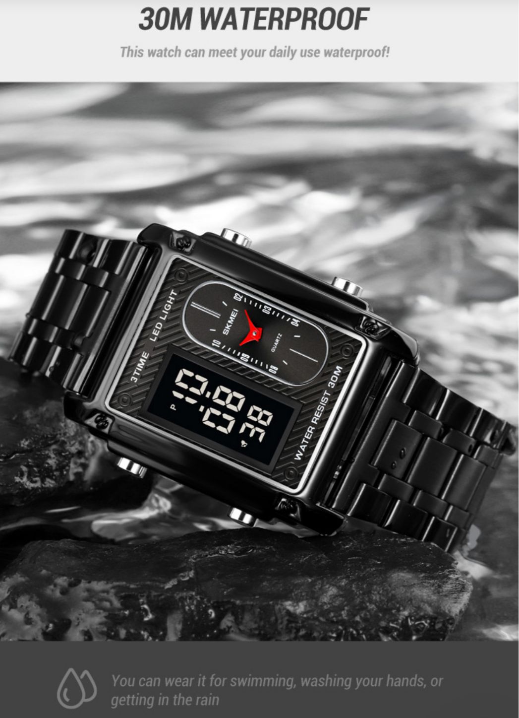 Original SKMEI - Dual time - Limited Edition Model