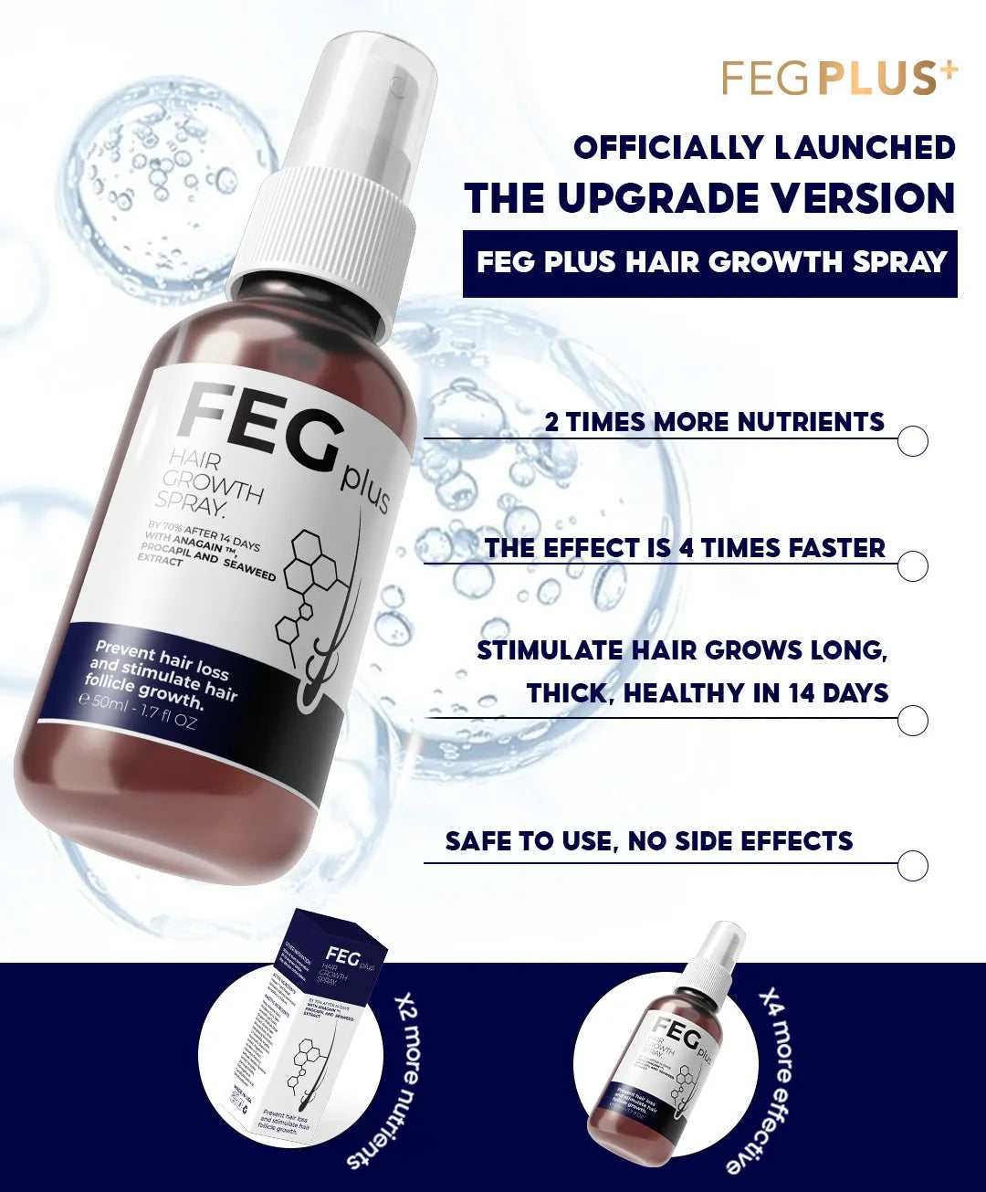 FEG PLUS Hair Growth Spray